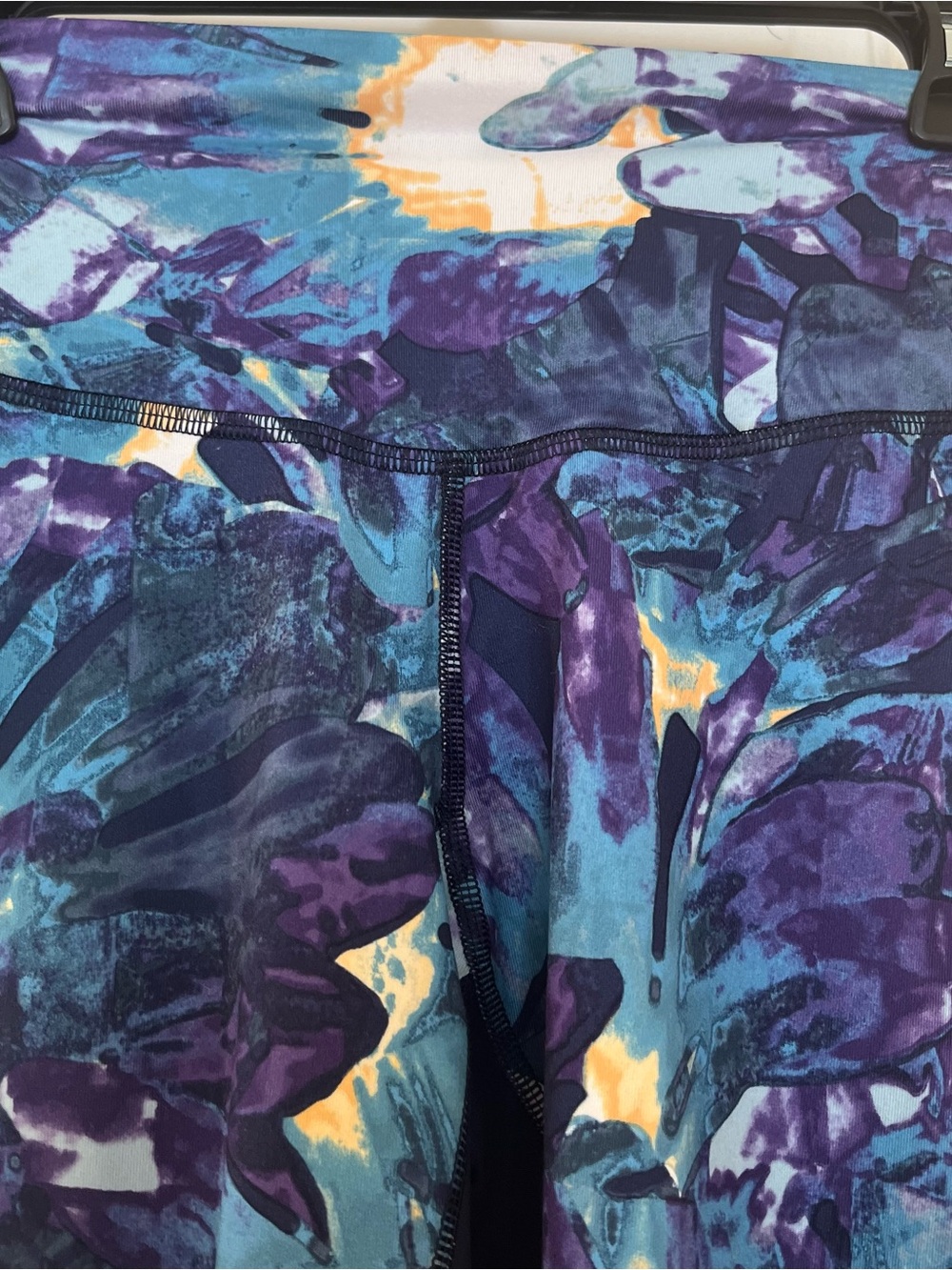 Champion Women's Multicolor Purple Blue Floral Leggings